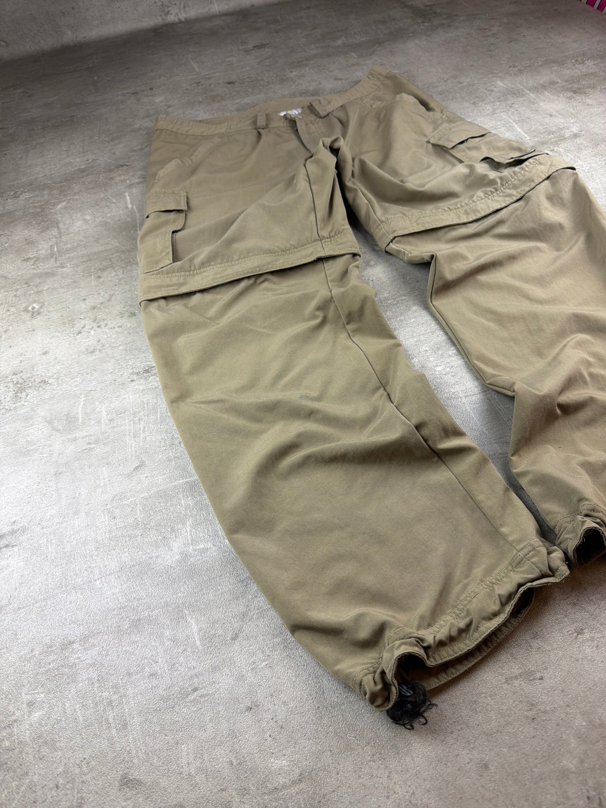 Adidas Y2K Zip-Off Baggy Cargo Pants - Khaki Gorpcore – Ansicht 3