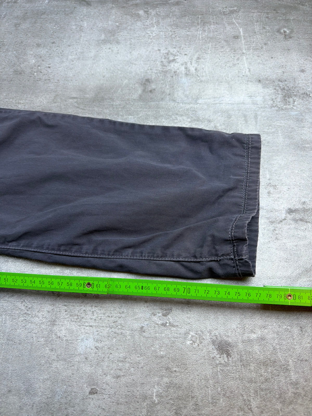 Armani Jeans Archive Baggy Twill Pants - Washed Grey – Ansicht 14