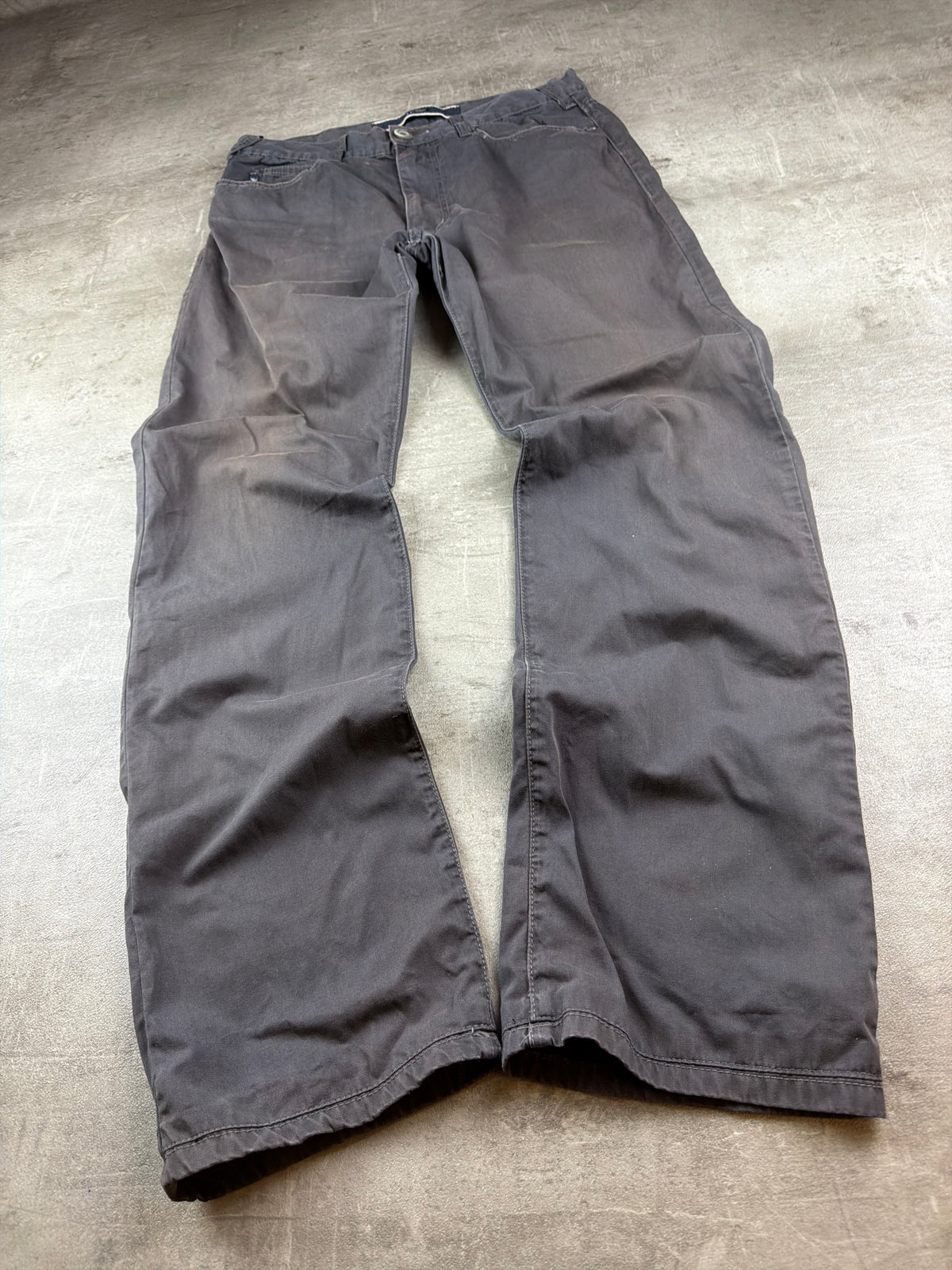 Armani Jeans Archive Baggy Twill Pants - Washed Grey – Ansicht 7