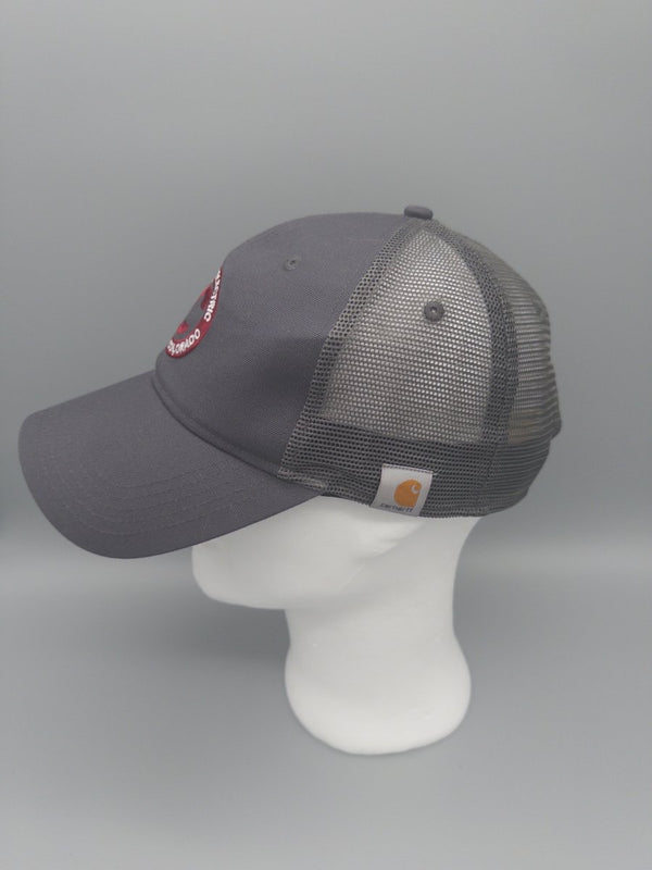 Carhartt Archive Corporate "Denver" Trucker Cap - Charcoal Grey Workwear