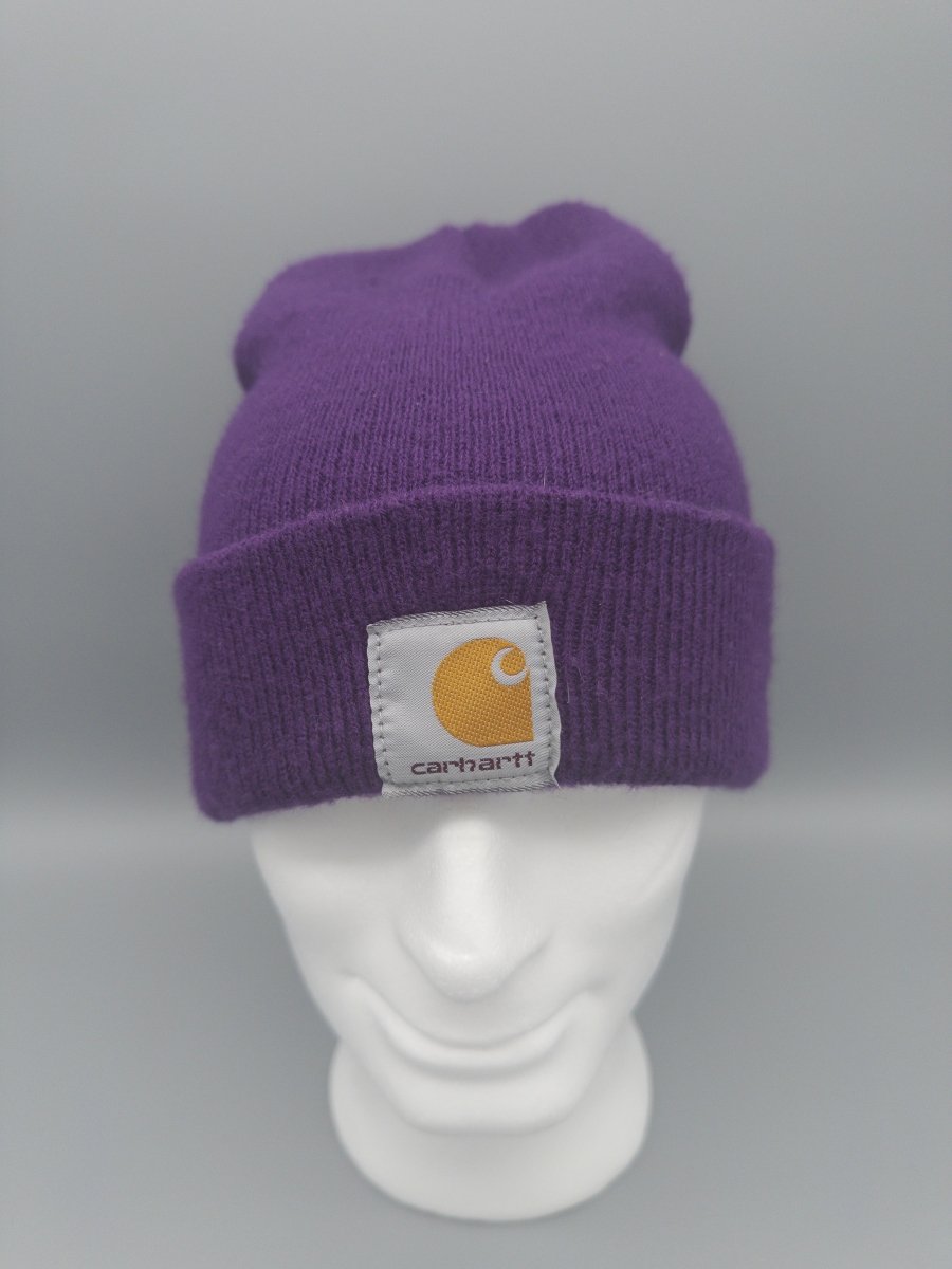 Carhartt USA Heritage "A18" Watch Beanie - Deep Purple - Past Pieces
