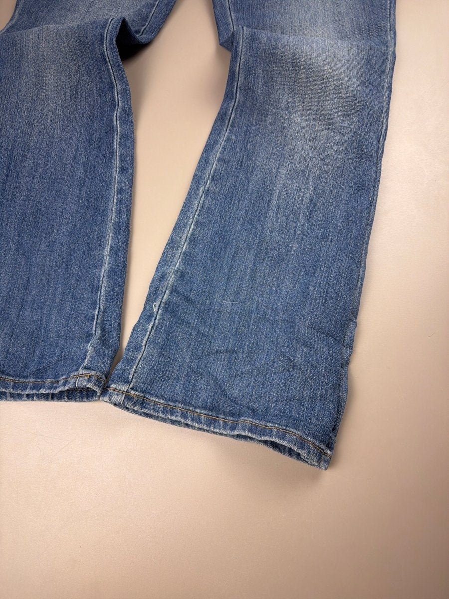 Cato Premium "Starlet" Embellished Flare Jeans - Rhinestone - Past Pieces