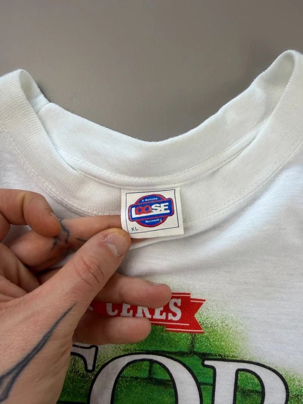 Ceres Top Pilsner "Loose" Graphic Tee - White/Green