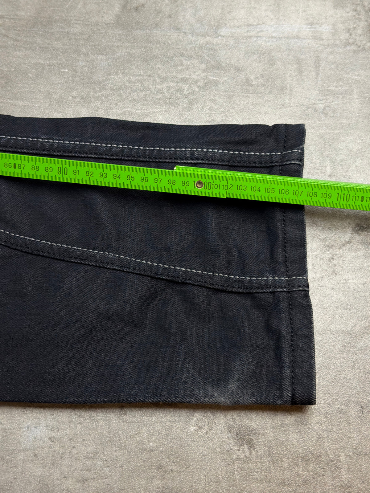 Cipo & Baxx Y2K Baggy Zip Pocket Denim - Washed Black – Ansicht 14