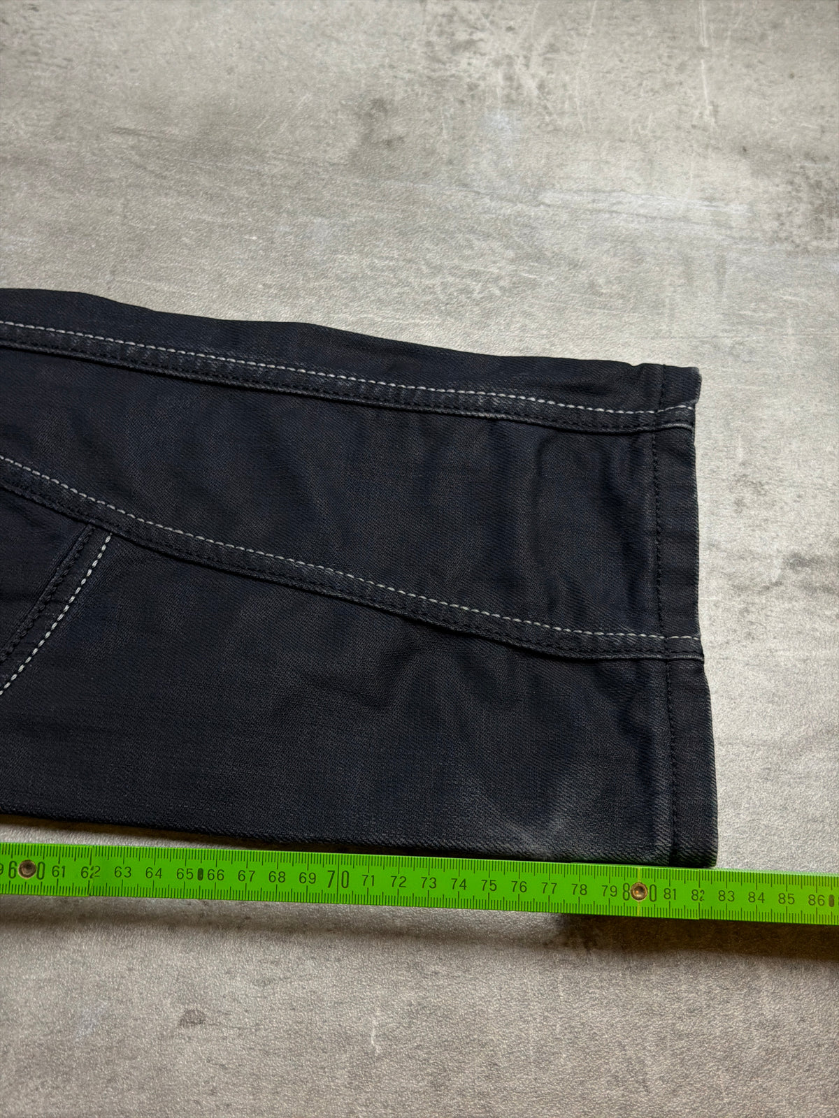Cipo & Baxx Y2K Baggy Zip Pocket Denim - Washed Black – Ansicht 15
