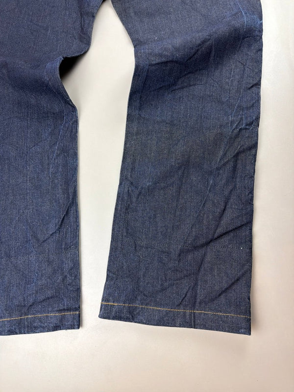 Crazy Bomb Archive "Shark Bomb" Graphic Denim - Indigo Red