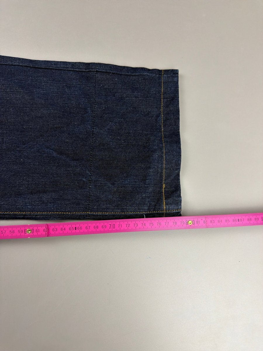 Crazy Bomb Archive "Shark Bomb" Graphic Denim - Indigo Red - Past Pieces