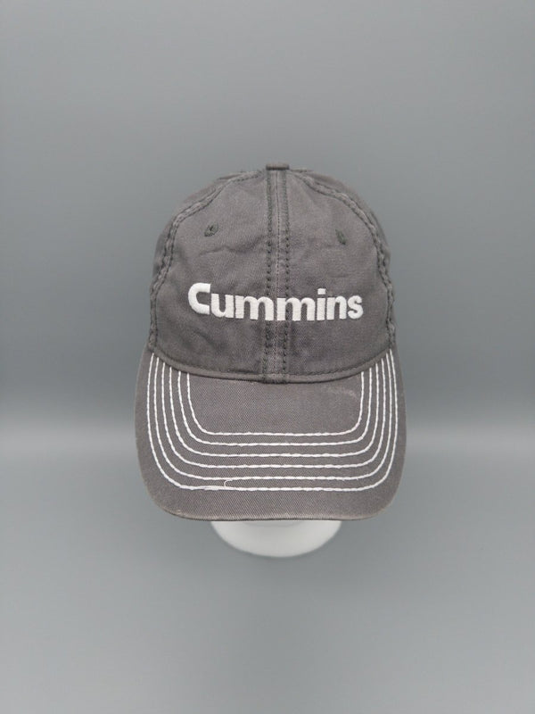 Cummins Corporate Archive "Industrial" Cap - Washed Charcoal / Gorpcore / Indie Sleaze