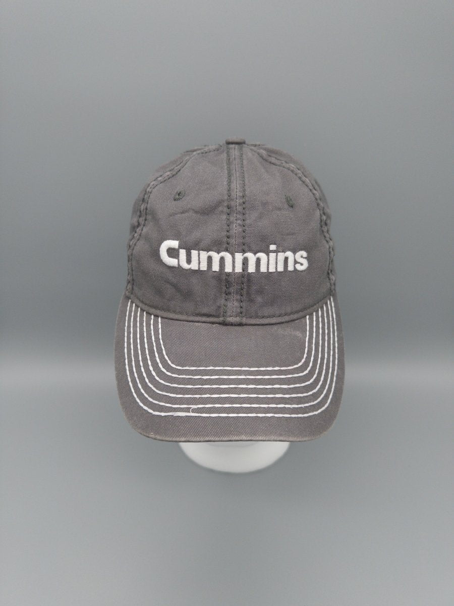 Cummins Corporate Archive "Industrial" Cap - Washed Charcoal / Gorpcore / Indie Sleaze - Past Pieces