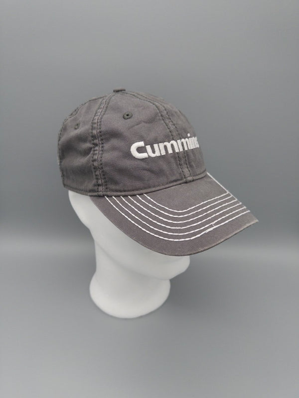 Cummins Corporate Archive "Industrial" Cap - Washed Charcoal / Gorpcore / Indie Sleaze