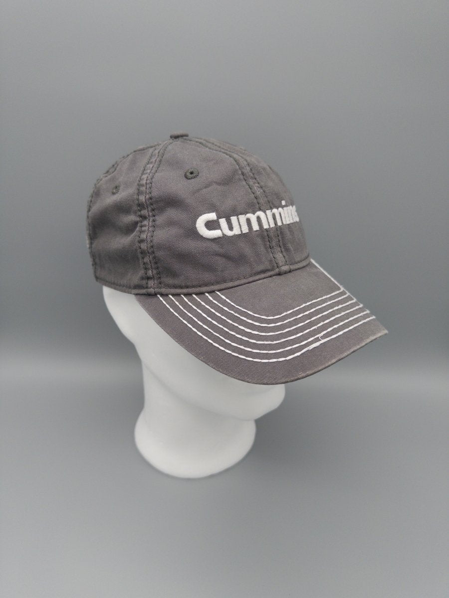Cummins Corporate Archive "Industrial" Cap - Washed Charcoal / Gorpcore / Indie Sleaze - Past Pieces