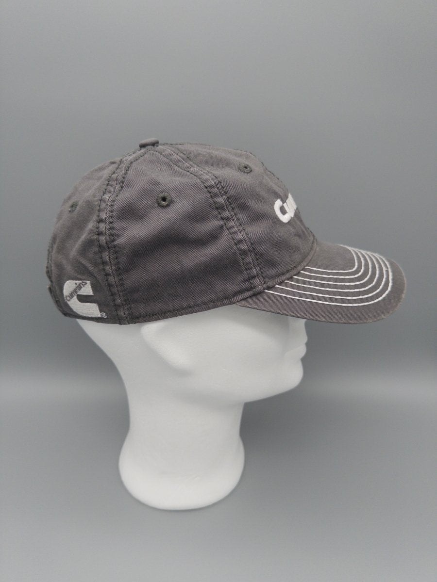 Cummins Corporate Archive "Industrial" Cap - Washed Charcoal / Gorpcore / Indie Sleaze - Past Pieces