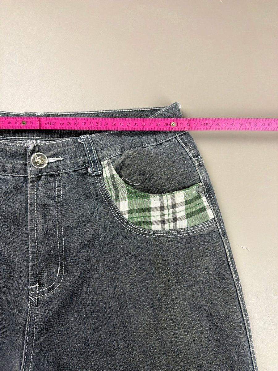 Dermson Allright Archive "Ake Sam Sika" Baggy Jeans - Washed Grey - Past Pieces