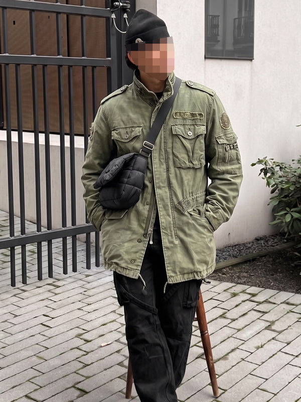 Alpha Industries "Hero by Choice" M65 Field Jacket - Faded Olive