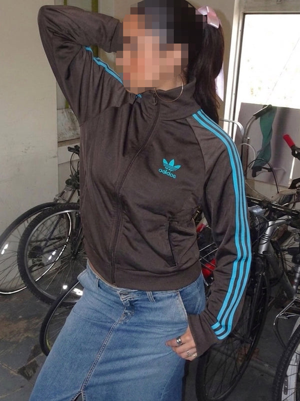 Adidas Originals "Firebird" Iconic Track Jacket - Earth Brown