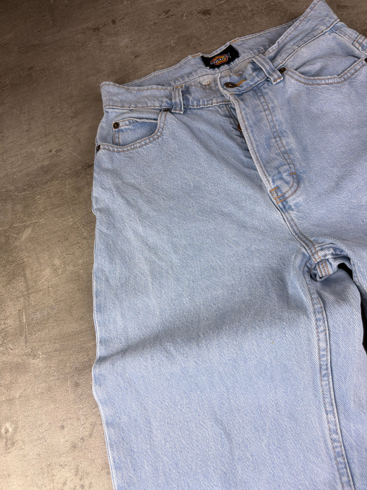 Dickies Vintage Y2K Baggy Denim Jeans - Light Blue Washed – Ansicht 6