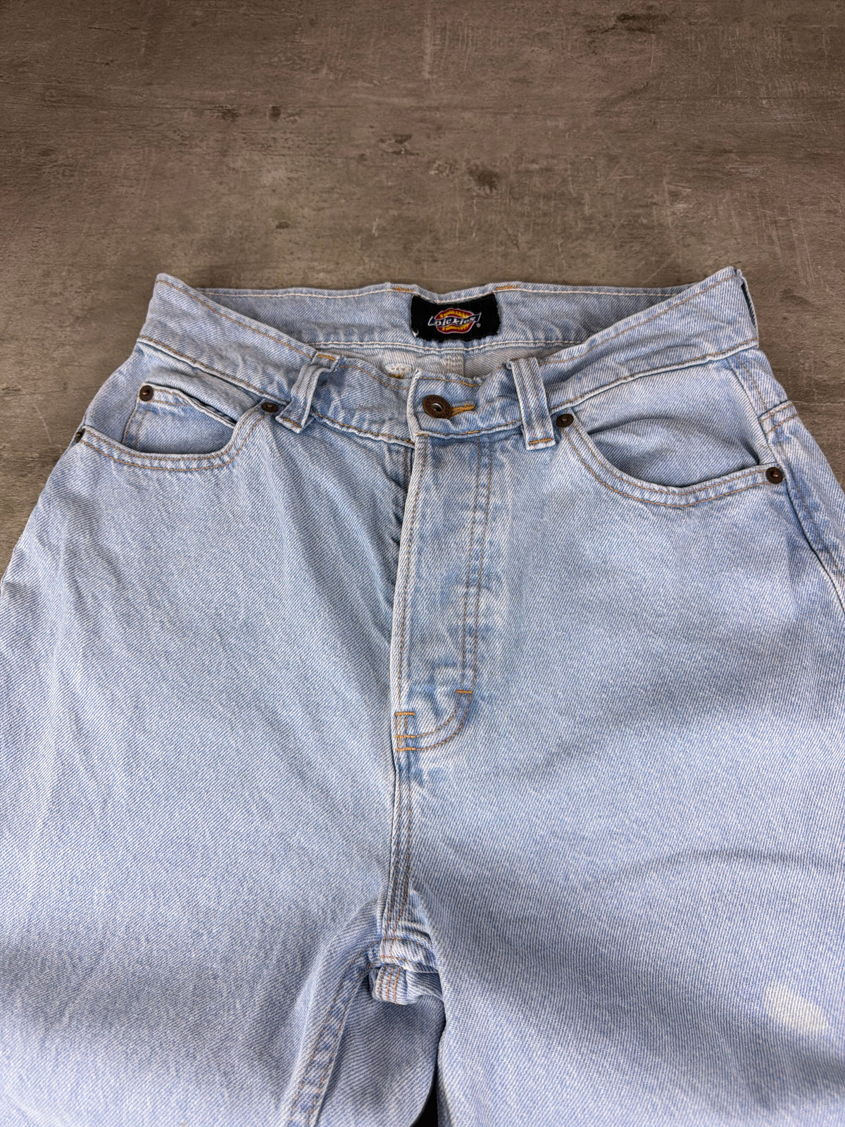 Dickies Vintage Y2K Baggy Denim Jeans - Light Blue Washed – Ansicht 7