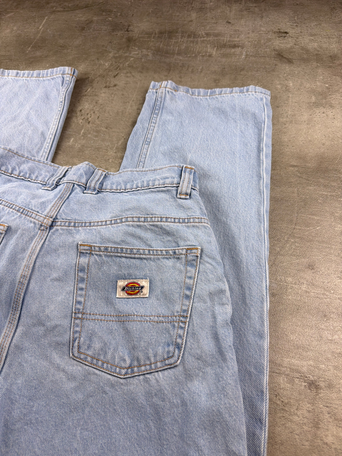 Dickies Vintage Y2K Baggy Denim Jeans - Light Blue Washed – Ansicht 8