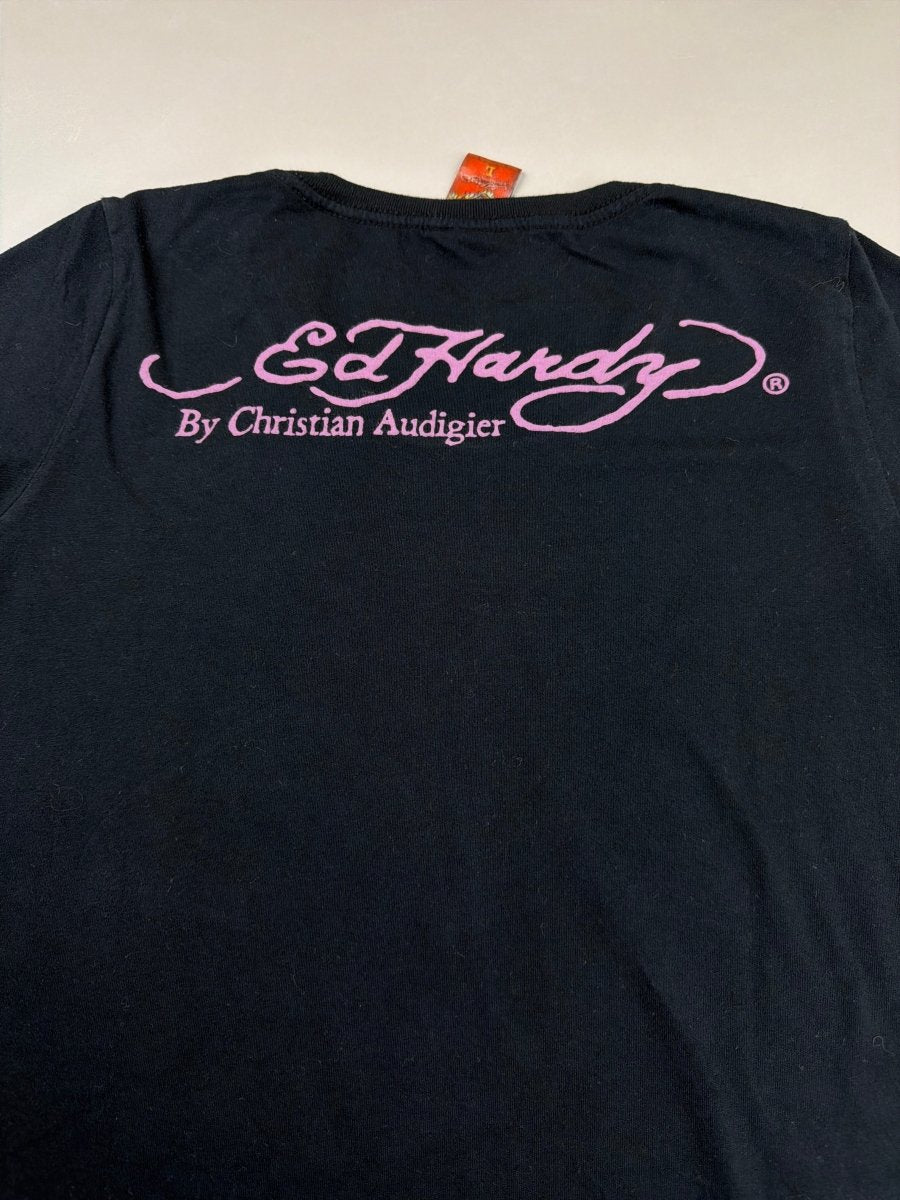 Ed Hardy Archive "Love Kills Slowly" Graphic Tee - Black - Past Pieces