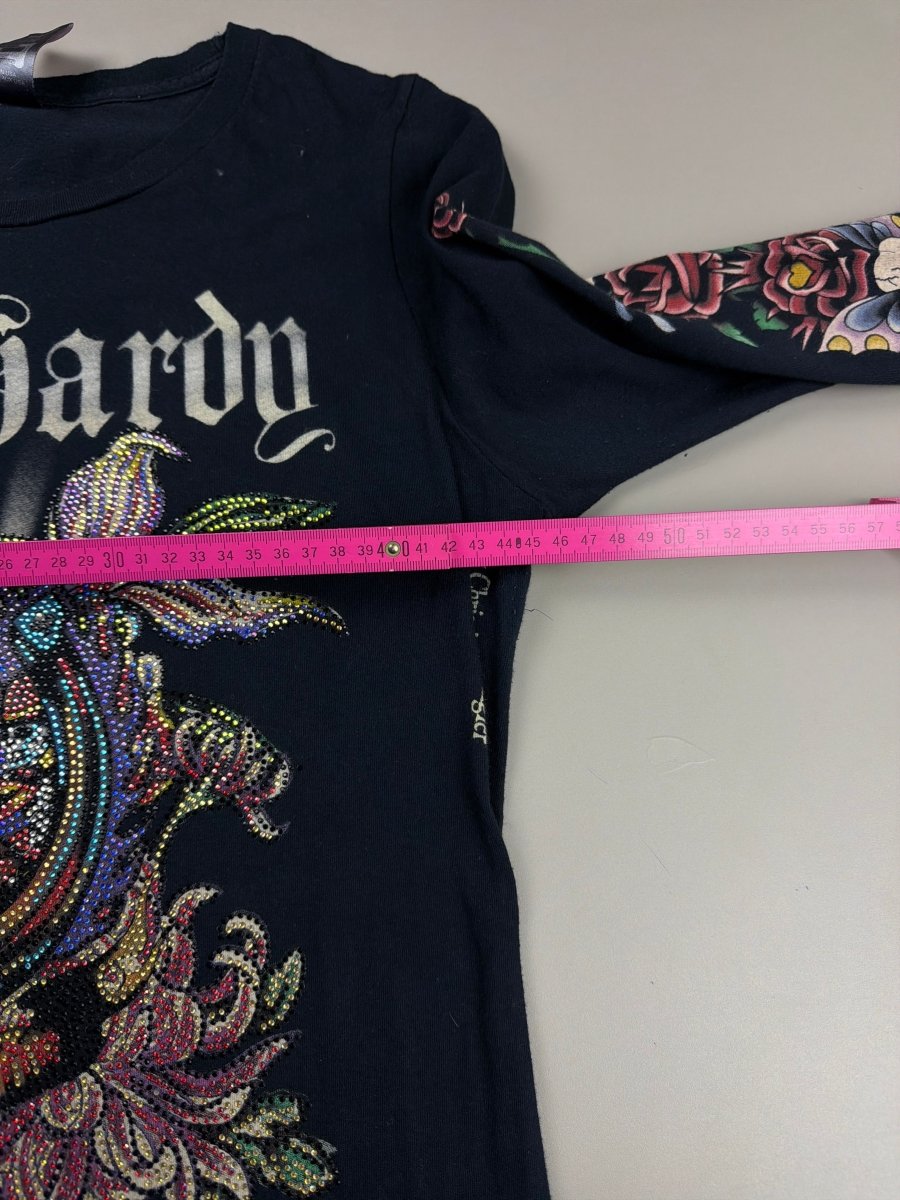 Ed Hardy Archive "Tattoo Gem" Longsleeve - Black - Past Pieces
