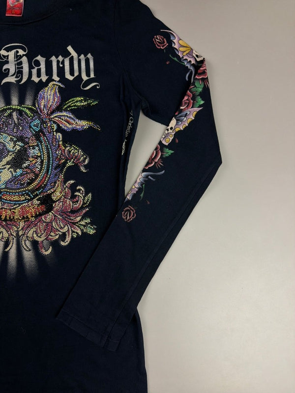 Ed Hardy Archive "Tattoo Gem" Longsleeve - Black