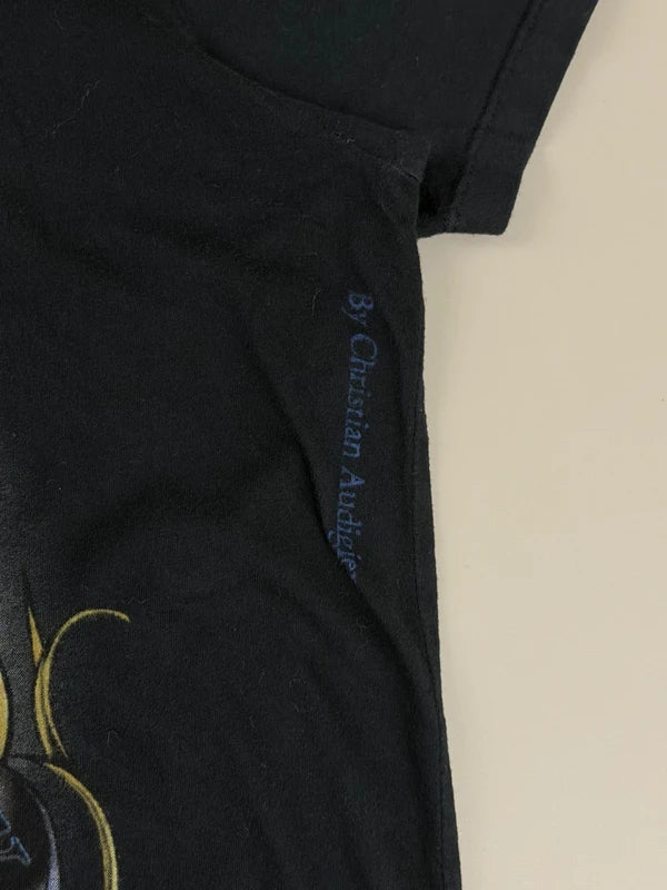 Ed Hardy By Christian Audigier Archive "Love Kills Slowly" Tattoo Tee - All Black - Past Pieces