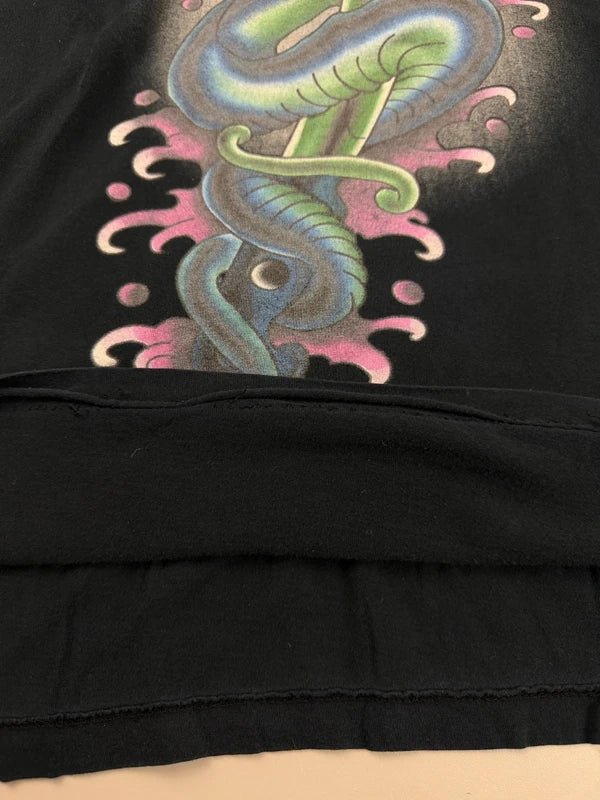 Ed Hardy by Christian Audigier Archive "Serpent Blade" Tee - Black - Past Pieces