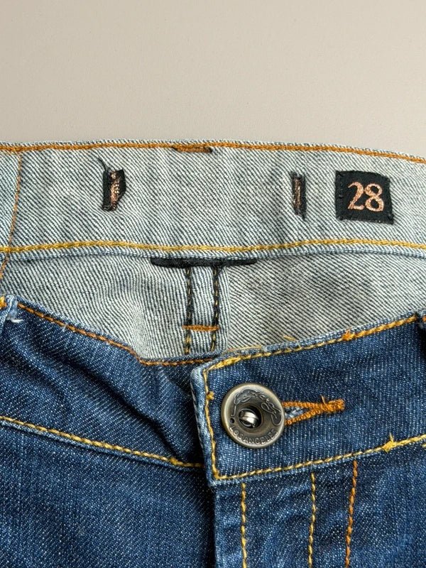 Ed Hardy by Christian Audigier Archive "Tiger" Rhinestone Jeans - Indigo - Past Pieces