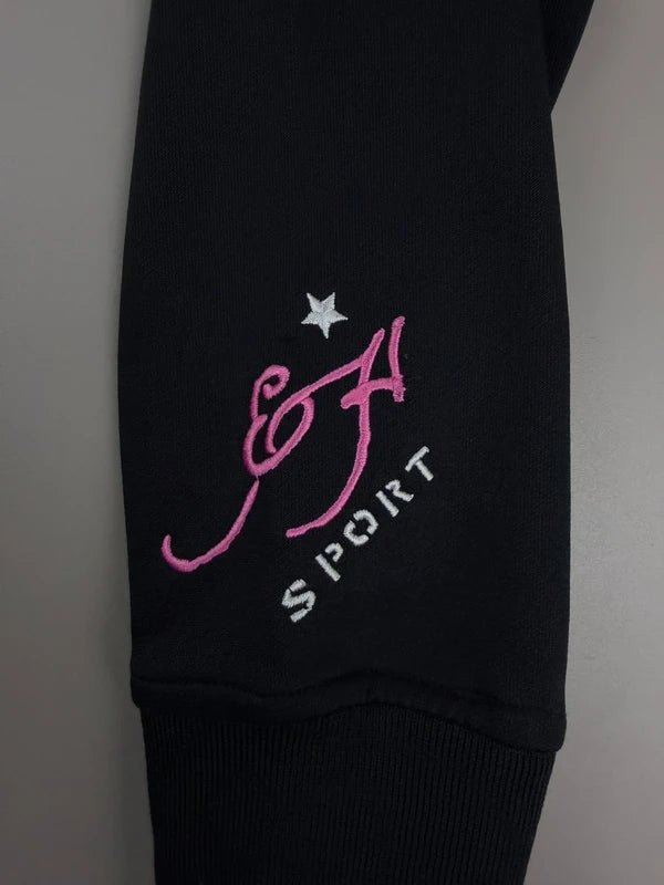 Ed Hardy Sport Archive "Love Kills Slowly" Track Jacket - Cyber Pink & Black Skull - Past Pieces