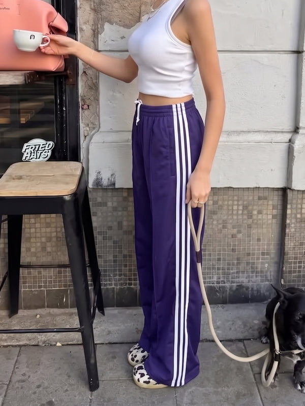 Adidas Y2K "Retro 3" Trackpants - Royal Purple