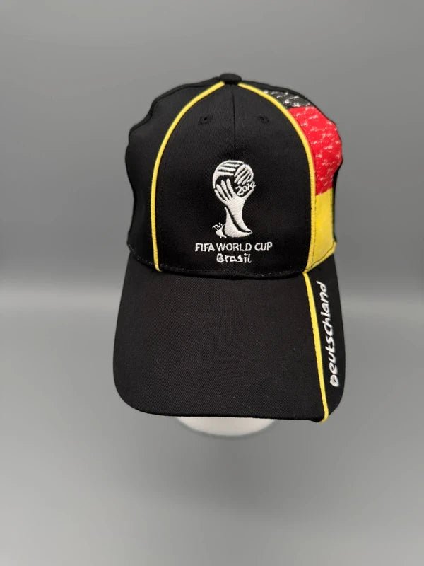 FIFA World Cup 2014 "Deutschland" Embroidery Cap - Black/Flag