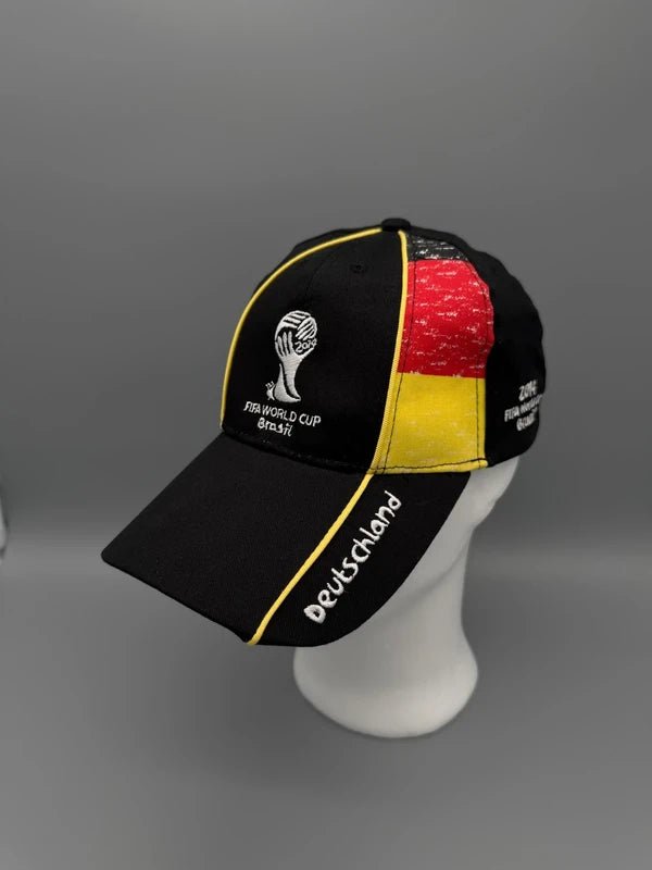 FIFA World Cup 2014 "Deutschland" Embroidery Cap - Black/Flag