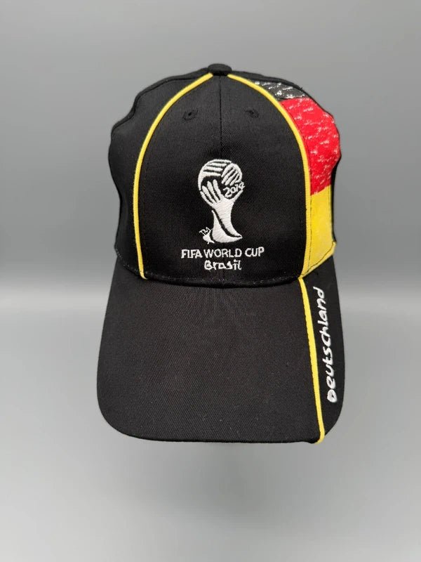 FIFA World Cup 2014 "Deutschland" Embroidery Cap - Black/Flag