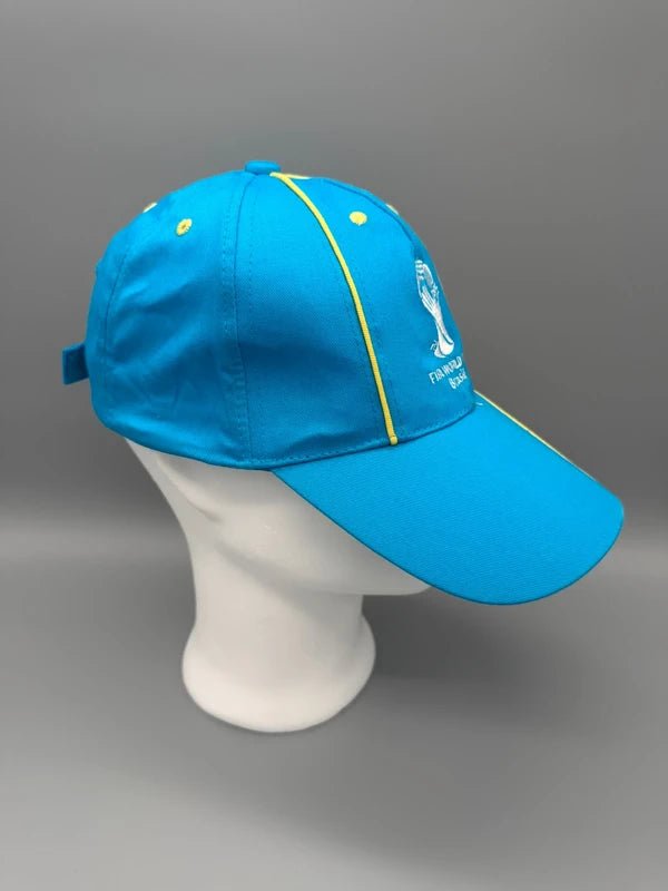 FIFA World Cup 2014 Official "Brasil" Cap - Cyan Blue