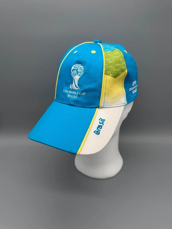 FIFA World Cup 2014 Official "Brasil" Cap - Cyan Blue