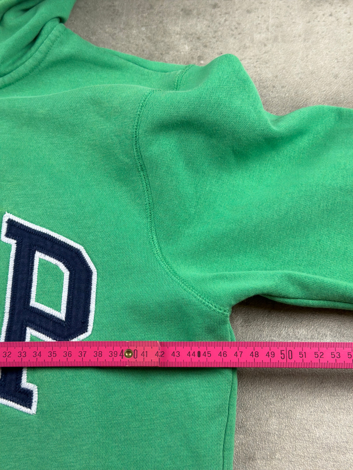 Gap Arch Logo Zip Hoodie - Green / Navy Blue Y2K Streetwear – Ansicht 11