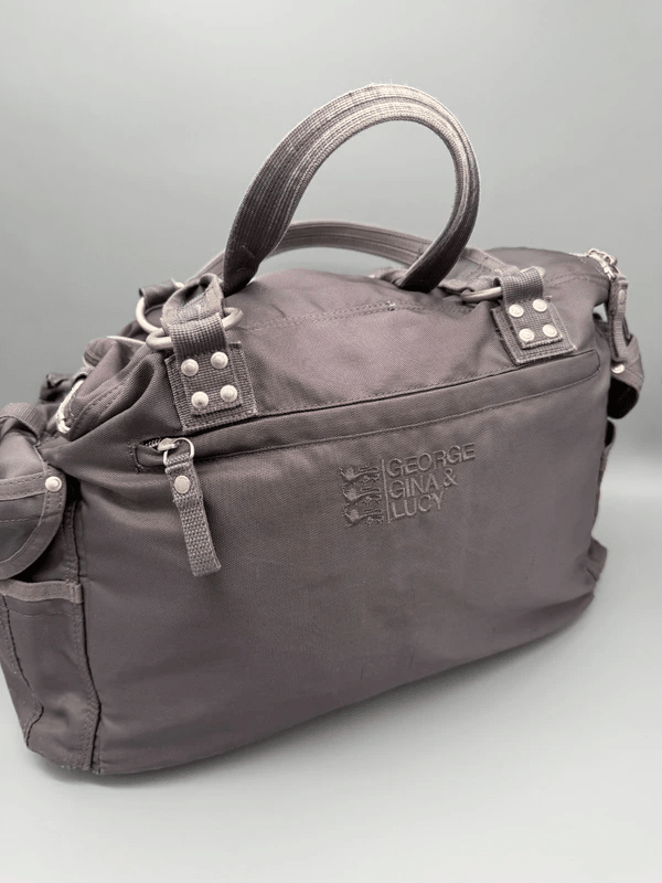 George Gina & Lucy Archive "BABY2GO" Utility Tote - Charcoal Grey - Past Pieces