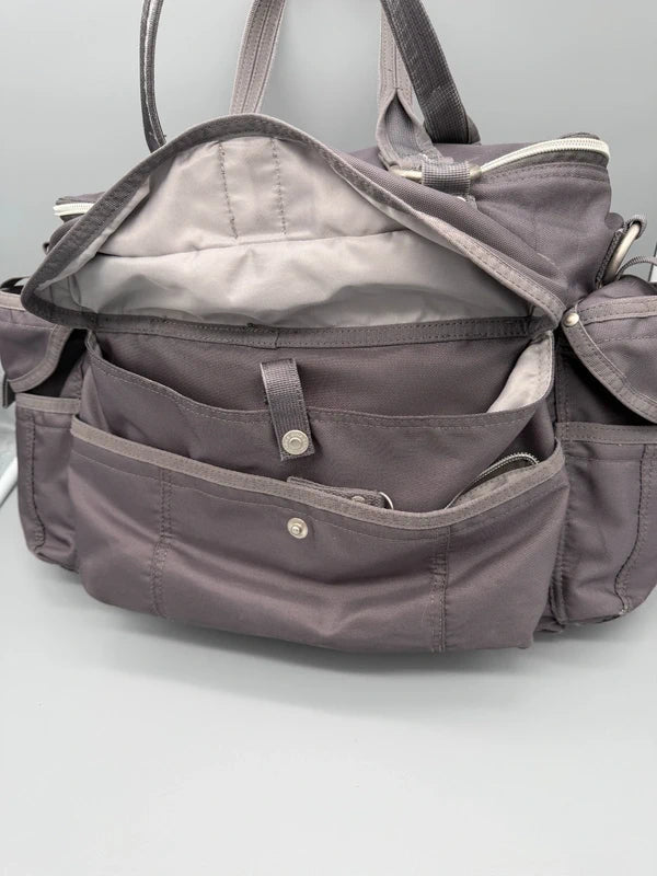 George Gina & Lucy Archive "BABY2GO" Utility Tote - Charcoal Grey
