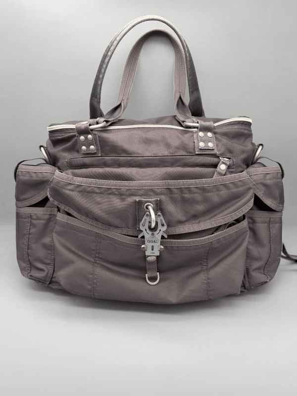George Gina & Lucy Archive "BABY2GO" Utility Tote - Charcoal Grey