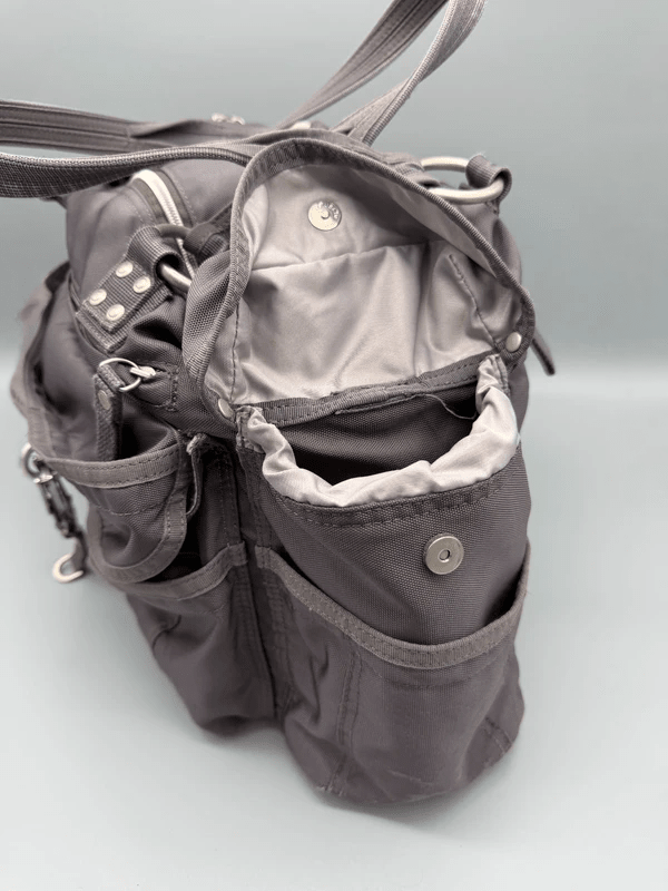 George Gina & Lucy Archive "BABY2GO" Utility Tote - Charcoal Grey - Past Pieces