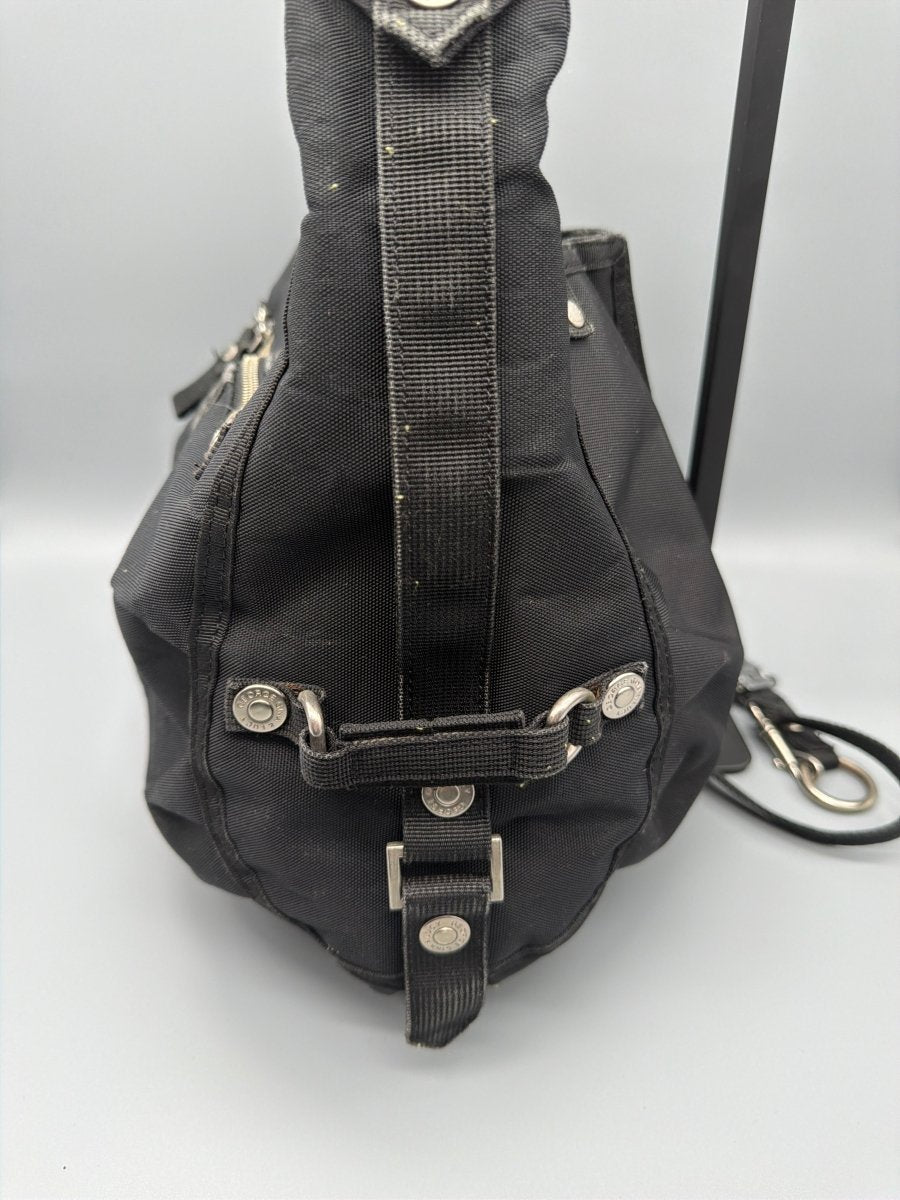 George Gina & Lucy Archive "Banana Split" Hobo Bag - All Black - Past Pieces