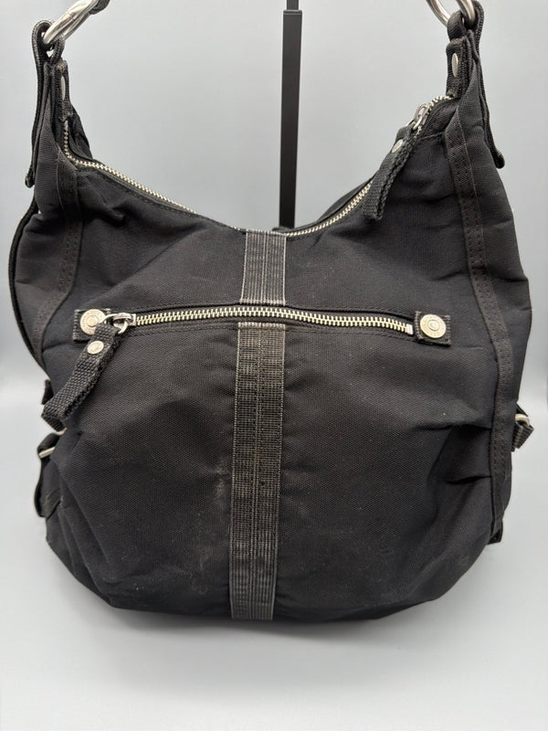 George Gina & Lucy Archive "Banana Split" Hobo Bag - All Black