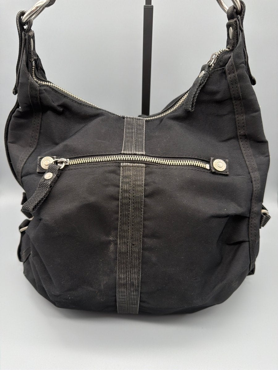 George Gina & Lucy Archive "Banana Split" Hobo Bag - All Black - Past Pieces