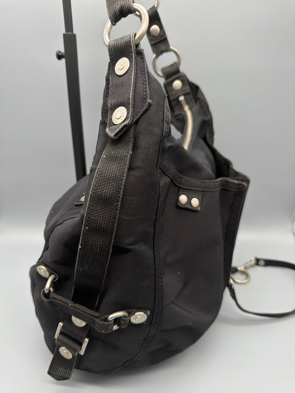 George Gina & Lucy Archive "Banana Split" Hobo Bag - All Black