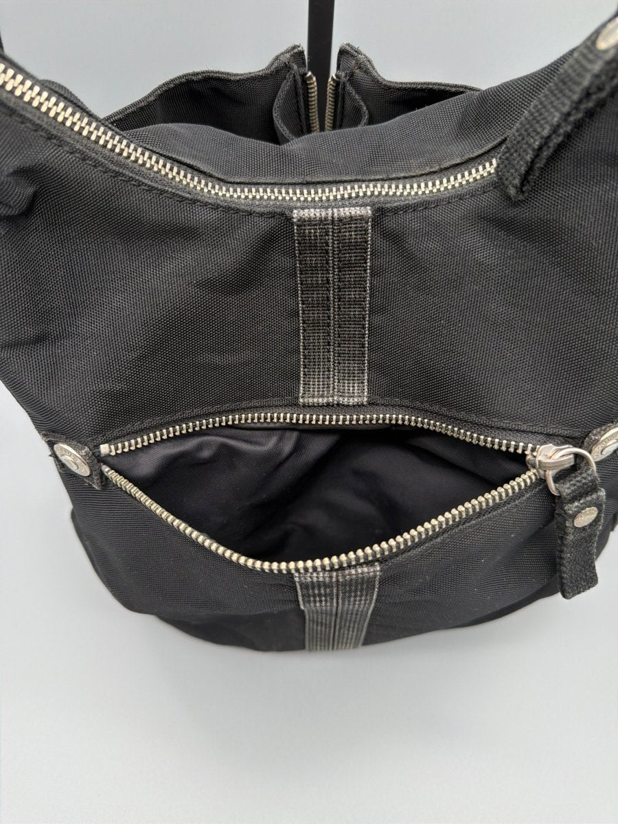 George Gina & Lucy Archive "Banana Split" Hobo Bag - All Black - Past Pieces
