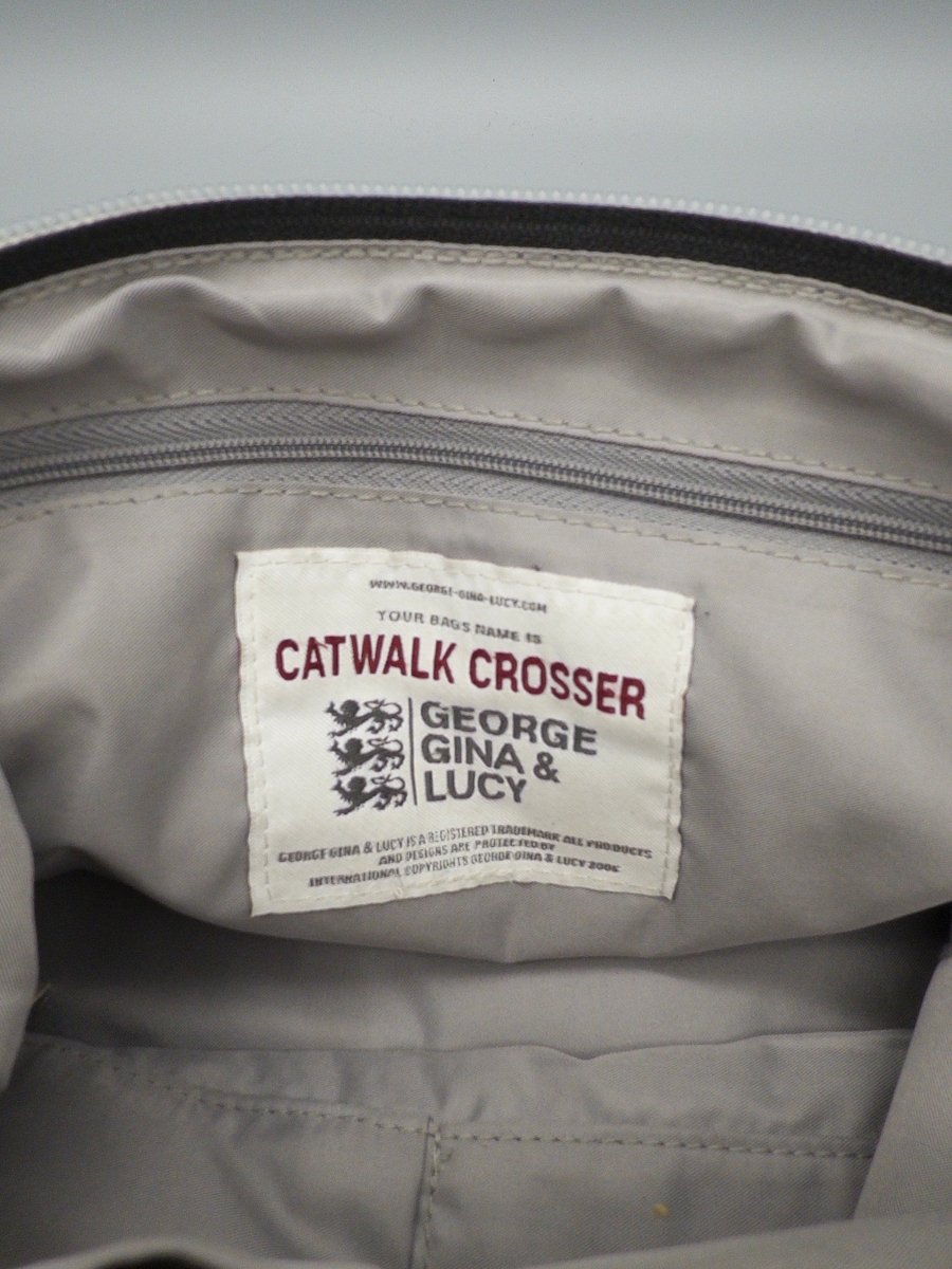 George Gina & Lucy Archive "Catwalk Crosser" Mini Bag - All Black - Past Pieces