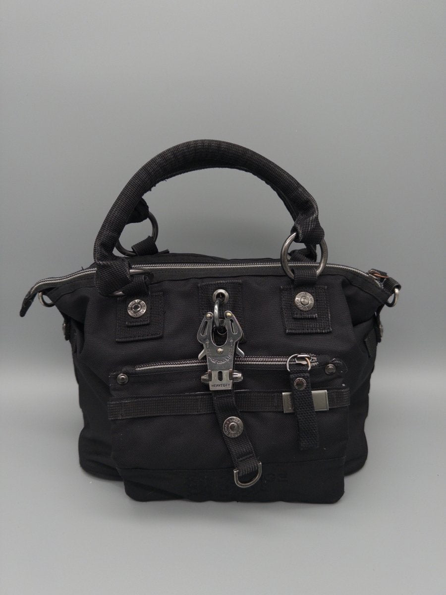 George Gina & Lucy Archive "Catwalk Crosser" Mini Bag - All Black - Past Pieces