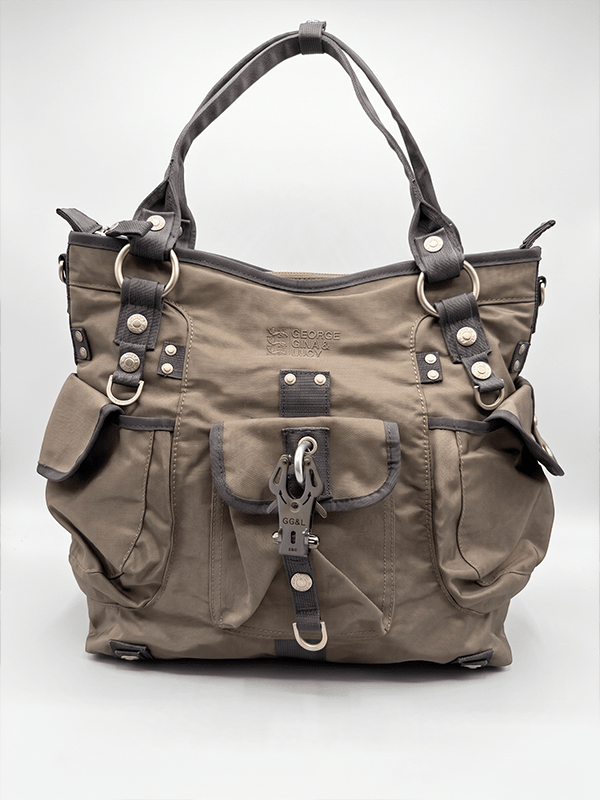 George Gina & Lucy Archive "Dia_monde" Shoulder Bag - Khaki Utilitarian