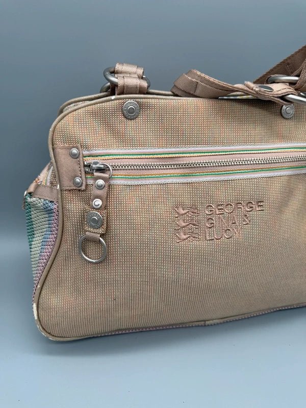 George Gina & Lucy Archive "Dress Less" Multi Pocket Bag - Multicolor Rainbow - Past Pieces