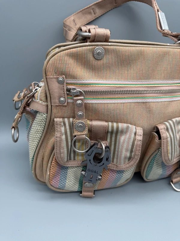 George Gina & Lucy Archive "Dress Less" Multi Pocket Bag - Multicolor Rainbow